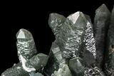 Prase Quartz Crystal Cluster - Mongolia #111537-1